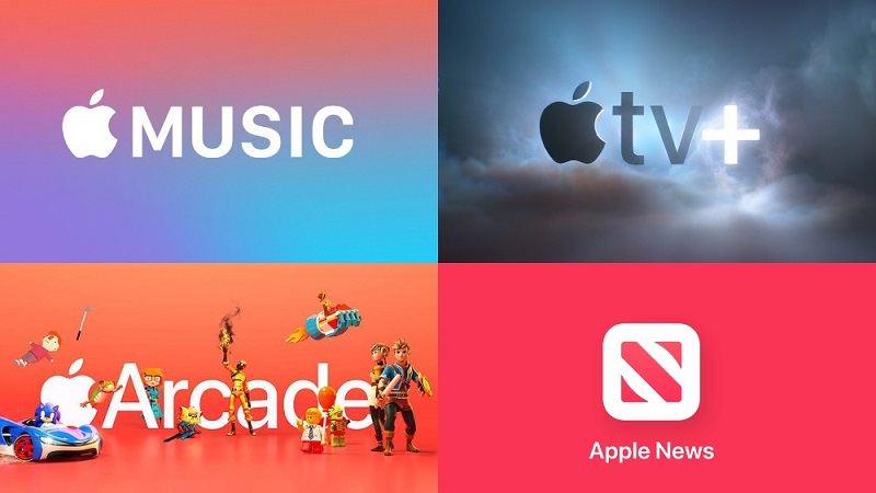 Một vài dịch vụ của Apple - ảnh minh họa