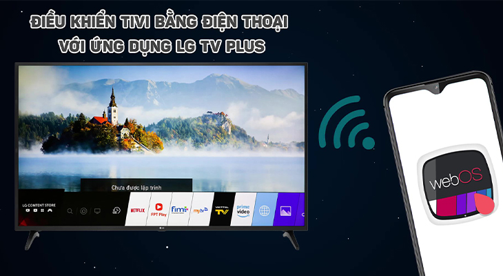 Smart Tivi LG 4K 55 inch 55UM7290PTD - LG TV Plus