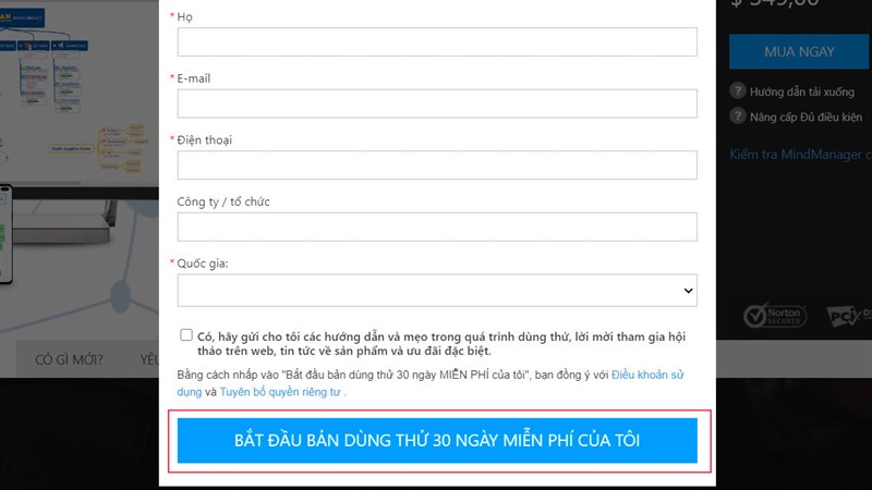 Nhận ngay phần mềm MindManager 2020 hỗ trợ quản lý dự án miễn phí ngay hôm nay trị giá hơn 8 triệu Nhận ngay phần mềm MindManager 2020 hỗ trợ quản lý dự án miễn phí ngay hôm nay trị giá hơn 8 triệu