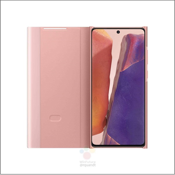 Ốp lưng Samsung Galaxy Note 20 Ultra cũ lộ diện rõ nét