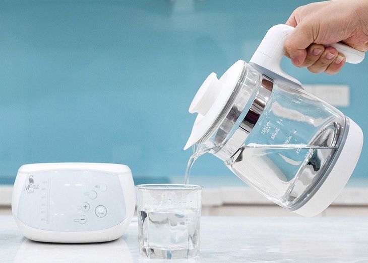 Dùng nước đun sôi để ngoại để pha sữa