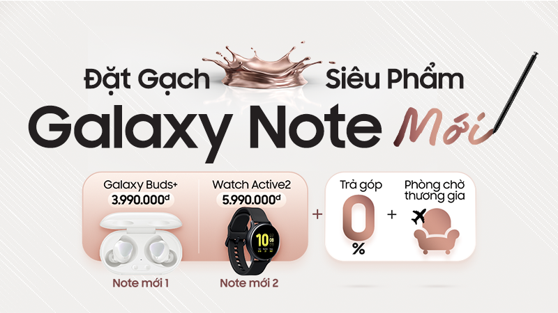 GALAXY NOTE MỚI