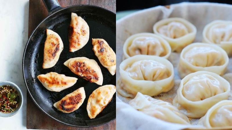 Bánh Mandu có nhân cố định