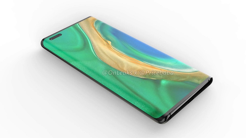 Huawei Mate 40 Pro render