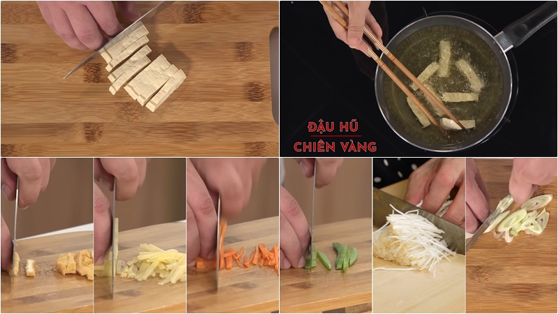 Sơ chế nguyên liệu Sơ chế nguyên liệu