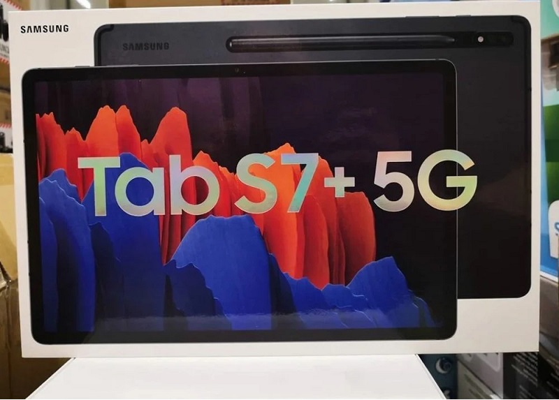 Rò rỉ hình ảnh hộp đựng Galaxy Tab S7 và Galaxy Watch 3
