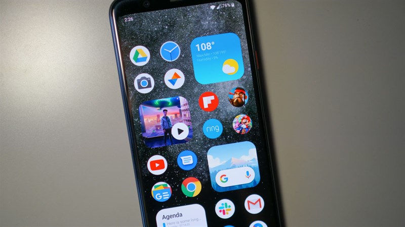 Mẹo nhỏ giúp mang Widget trên iOS 14 lên điện thoại Android của bạn Mẹo nhỏ giúp mang Widget trên iOS 14 lên điện thoại Android của bạn