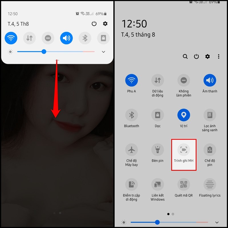 Cách sử dụng trình ghi màn hình Samsung