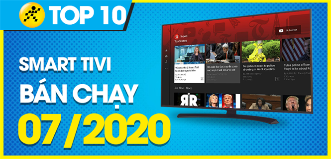 Top 10 tivi 49 inch bán chạy nhất tháng 07/2020 tại Điện máy XANH