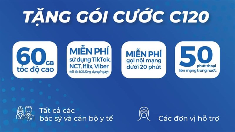 Tặng C120 miễn phí