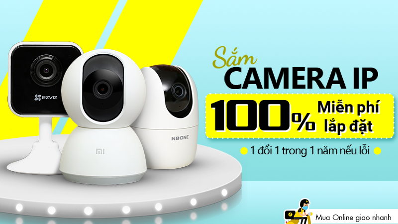 Lắp đặt camera miễn phí