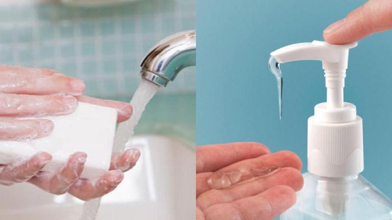 Bạn nên thường xuyên sát khuẩn tay nhé!