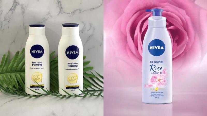 10 dòng sản phẩm sữa dưỡng thể Nivea được yêu thích hiện nay