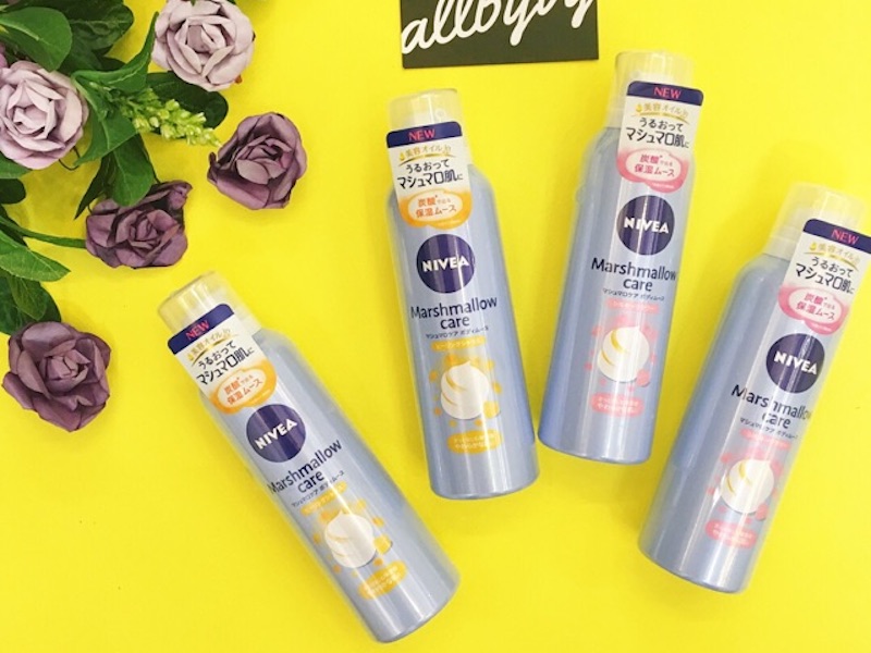 Sữa dưỡng thể Nivea Marshmallow Care Body Mousse sẽ giúp bạn tránh được các tình trạng thô ráp da