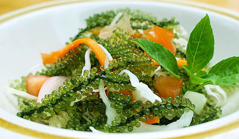 Cách làm salad cá hồi rong nho siêu đỉnh vừa ngon miệng lại giàu chất dinh dưỡng