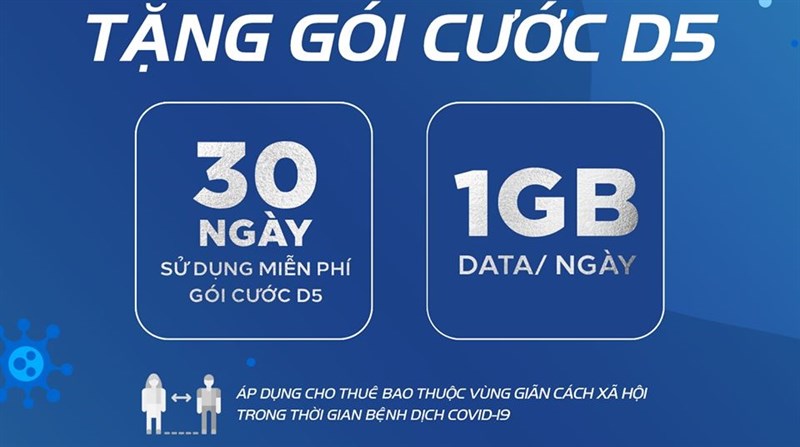 Chung tay đẩy lùi dịch Covid-19, MobiFone tặng gói data miễn phí trong 30 ngày, các bạn vào xem xét và nhận quà nào!