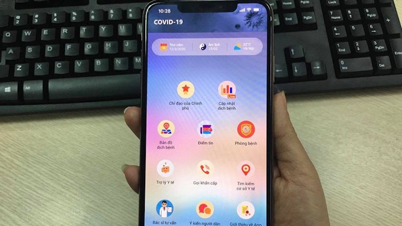 Ứng dụng COVID-19