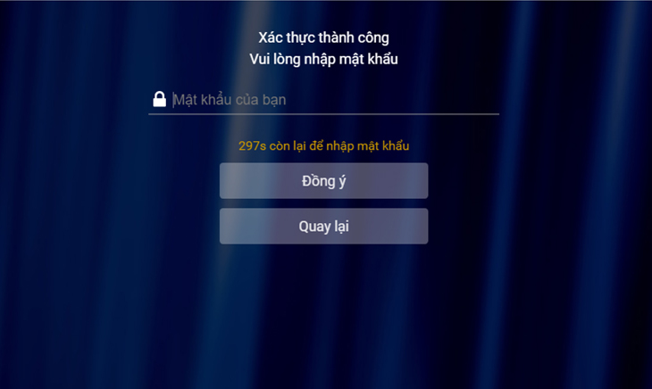 Nhập mật khẩu