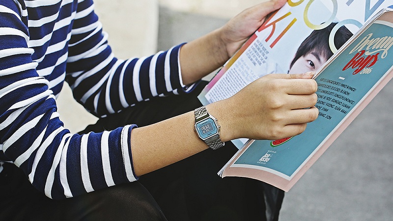 Đồng hồ Unisex Casio LA680WA-2BDF