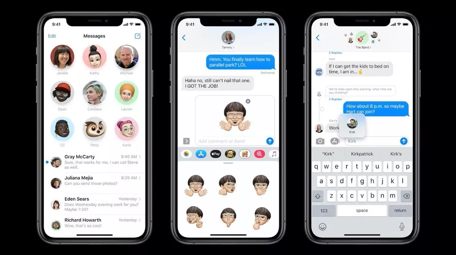 5 tính năng xịn xò mới của Messages trên iOS 14 iFan không nên bỏ lỡ > Đặt tên và chọn ảnh đại diện cho group chat trên Messages