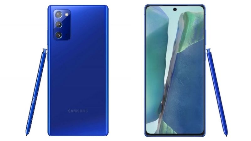 Galaxy Note 20 phiên bản màu Mystic Blue