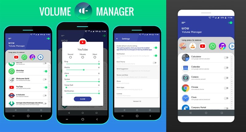 WOW Volume Manager - App volume control