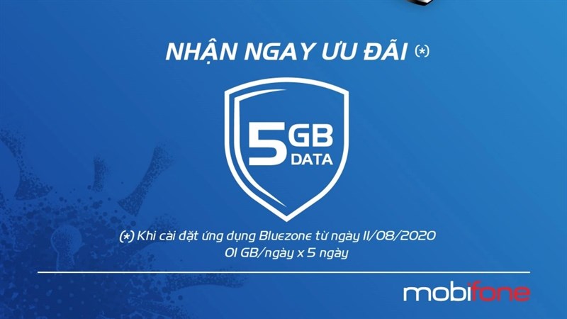 Miễn phí ngay gói cước và dung lượng Data cho thuê bao sử dụng Bluezone