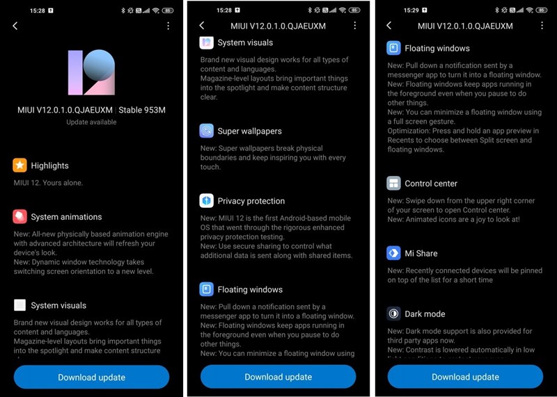 Xiaomi Mi 10 Pro được cập nhật bộ giao diện MIUI 12, tăng độ mượt mà, có thêm điều hướng bằng cử chỉ của Google