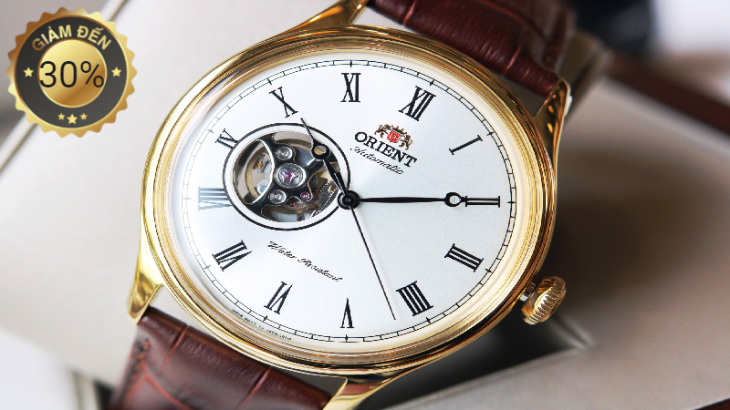 Đồng hồ Orient đồng giảm 30%