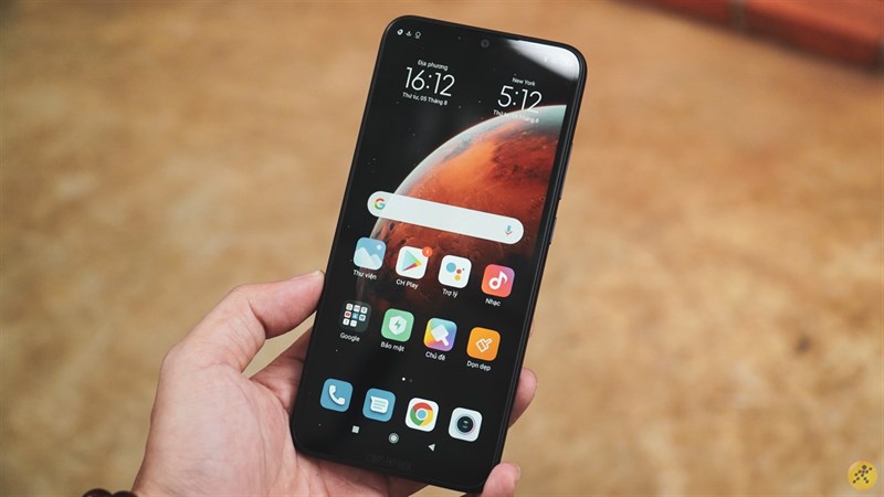 Thiết kế màn hình của Xiaomi Redmi 9C