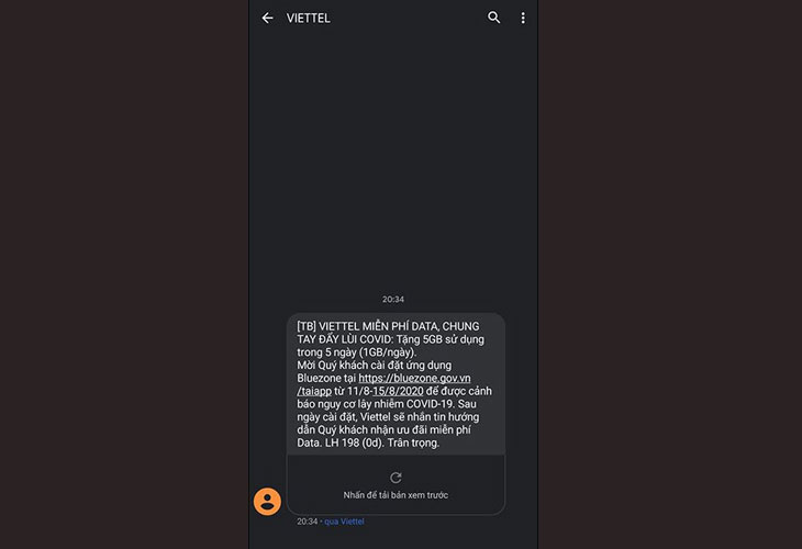 Hướng dẫn nhận ngay 5GB data miễn phí khi cài ứng dụng Bluezone