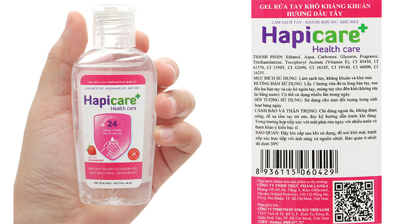 Hapicare- một thương hiệu cung cấp các sản phẩm chăm sóc sức khỏe đến từ Việt Nam