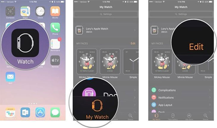 Tùy chỉnh hình nền Apple Watch:
Tùy chỉnh hình nền Apple Watch dễ dàng hơn bao giờ hết. Không chỉ có kho ảnh đồ sộ, mà bạn còn được quyền tải lên bức ảnh yêu thích của mình. Bạn có thể tùy chỉnh vị trí và kích thước hình nền để đảm bảo phù hợp với màn hình đồng hồ của mình.