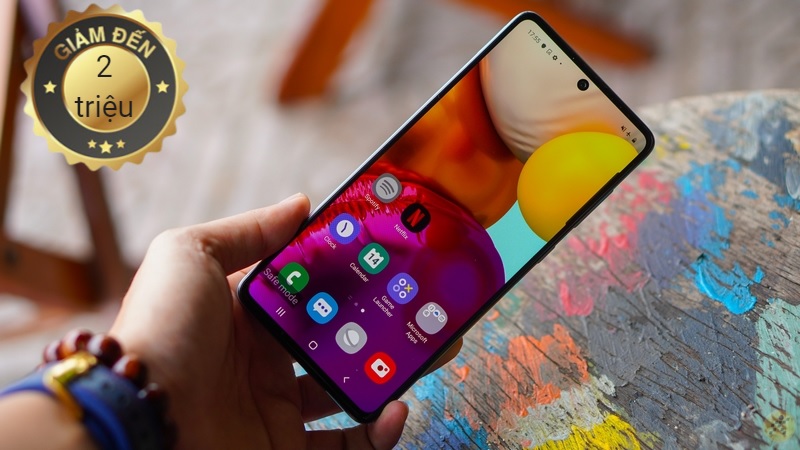 Mua điện thoại Samsung Galaxy A71 trong cuối tuần giảm ngay 2 triệu