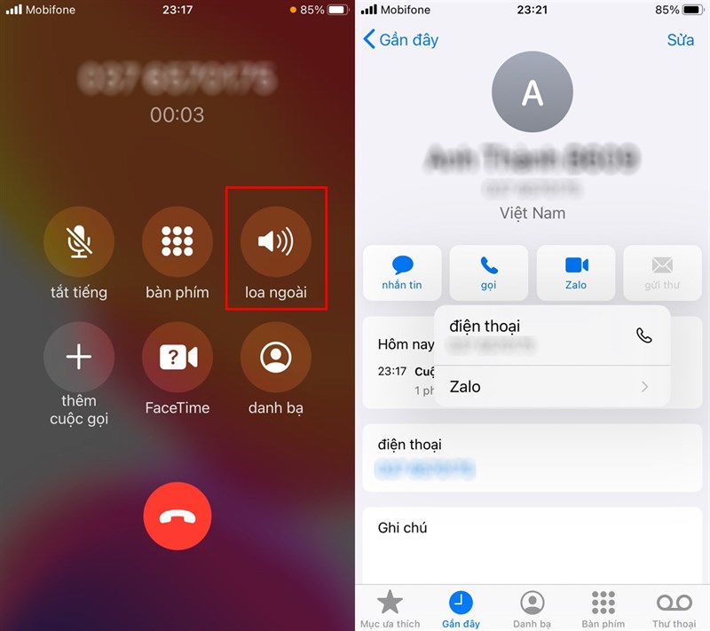 Cách bật và tắt đọc số cuộc gọi trên iPhone | Hoàng Hà Mobile