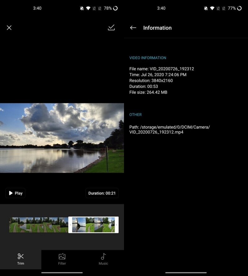 Người dùng OnePlus hiện có thể chỉnh sửa video 4K 60fps cùng nhiều tính năng nâng cao trong ứng dụng thư viện mặc định Người dùng OnePlus hiện có thể chỉnh sửa video 4K 60fps cùng nhiều tính năng nâng cao trong ứng dụng thư viện mặc định