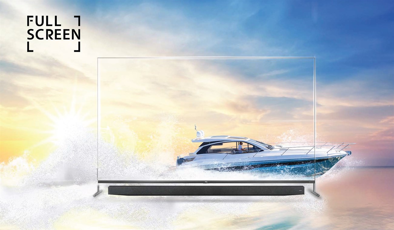 Tivi TCL 2020 có điểm gì nổi bật so với Tivi 2019 > Xu hướng thiết kế siêu mỏng, màn hình tràn viền