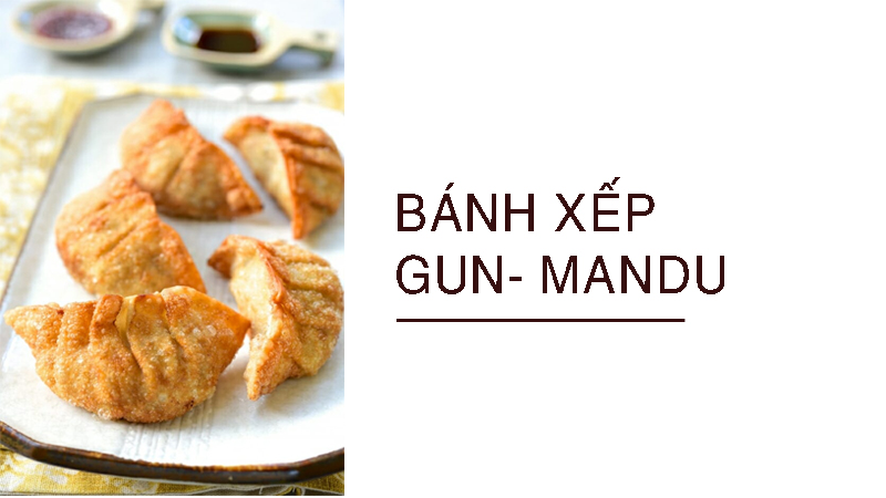 Cách chế biến của Gun- mandu