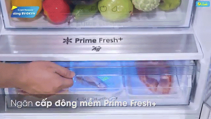 Ngăn cấp đông mềm kháng khuẩn Prime Fresh+ 