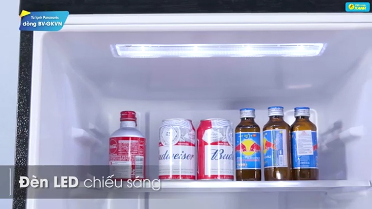 Đèn LED chiếu sáng - Dòng tủ lạnh Panasonic NR-BV0GKVN