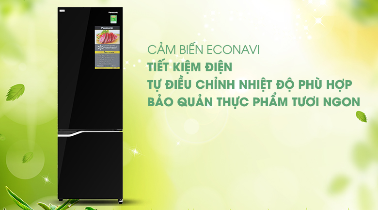 Cảm biến thông minh Econavi - Dòng tủ lạnh Panasonic NR-BV0GKVN