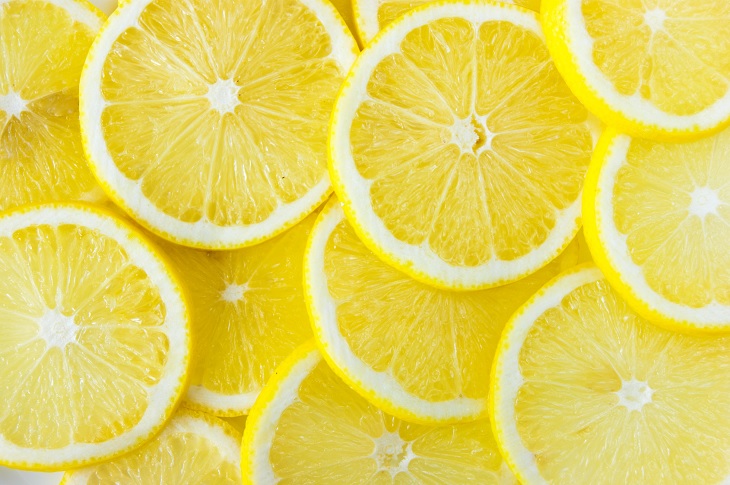 Use sliced lemon to get rid of the plastic smell