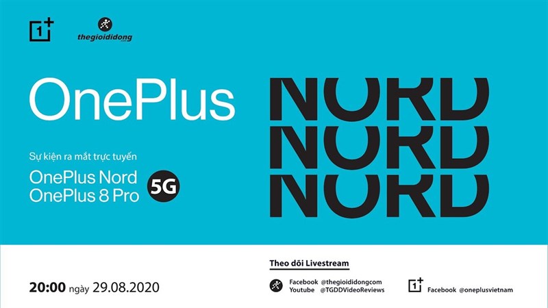 OnePlus gửi lời mời ra mắt OnePlus Nord 5G và OnePlus 8 Pro 5G tại thị trường Việt Nam, chỉ ít ngày nữa thôi, bạn gom lúa đi là vừa OnePlus gửi lời mời ra mắt OnePlus Nord 5G và OnePlus 8 Pro 5G tại thị trường Việt Nam, chỉ ít ngày nữa thôi, bạn gom lúa đi là vừa