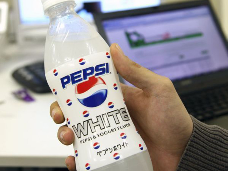 Pepsi Trắng ra mắt lần đầu năm 2008