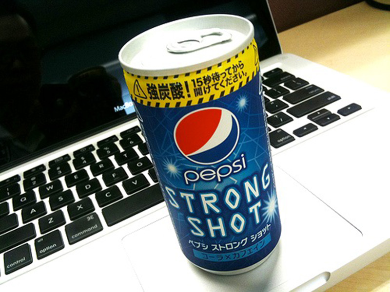 Pepsi gấp đôi caffeine