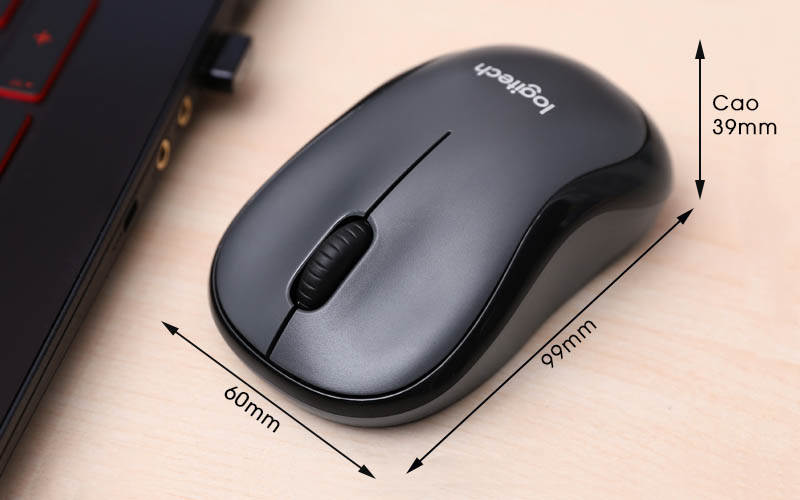 Chuột không dây Logitech Silent M220