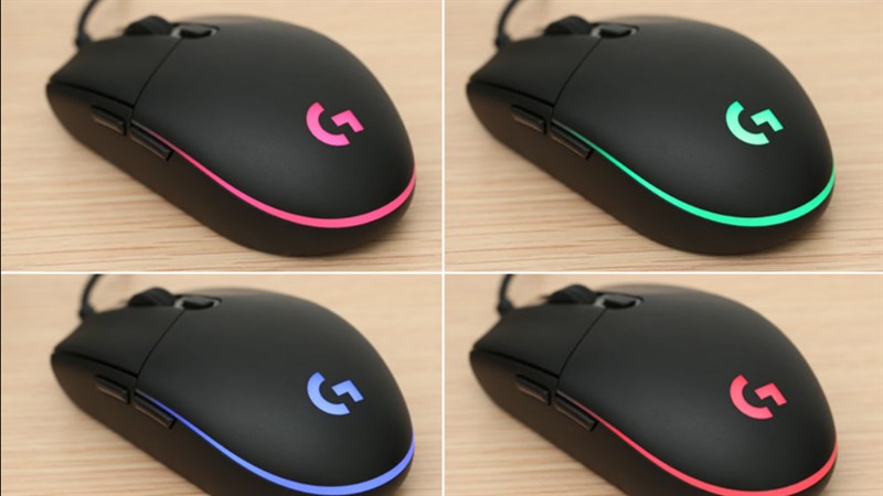 Chuột Gaming Logitech G102 Đen