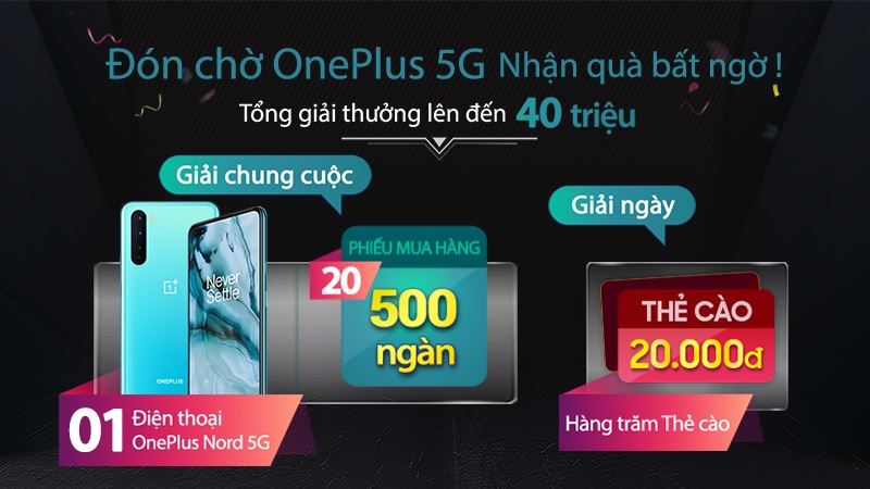 Minigame của sự kiện ra mắt OnePlus Nord