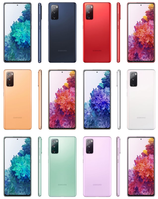 6 màu sắc sẽ được bán ra trên Galaxy Note 20 FE 5G 6 màu sắc sẽ được bán ra trên Galaxy Note 20 FE 5G