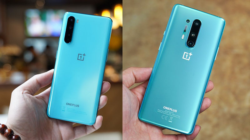 OnePlus Nord 5G và OnePlus 8 Pro